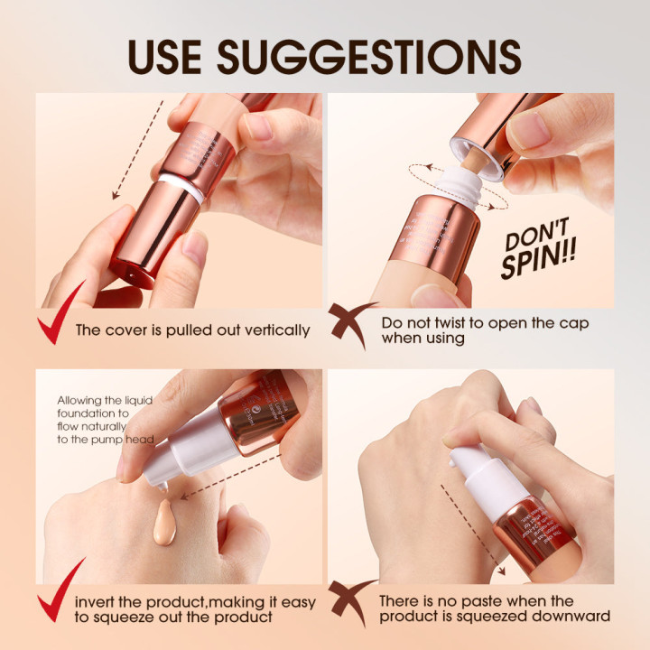 o.two.o Foundation Liquid Ultra Longwear matte