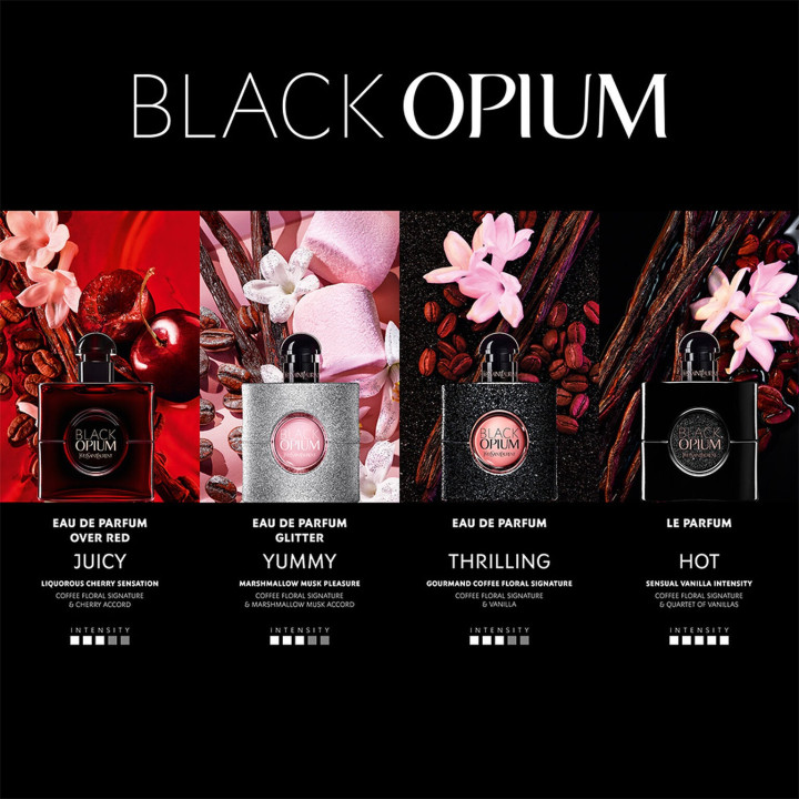 yves saint laurent BLACK OPIUM GLITTER eau de parfum