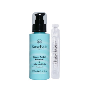 Achetez Rosebaie Pack Huile de Ricin – soin cheveux  Ampoule et Sérum.