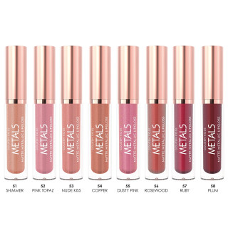 Golden Rose Lipgloss Metals Mettalic