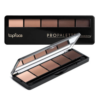 Topface Eyeshadow Palette Pro 19 | Palette 8 couleurs intenses