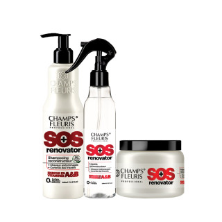 Pack SOS Renovateur (Masque SOS500ML+Shampoo SOS 500ML+Spray liquid SOS200ML)