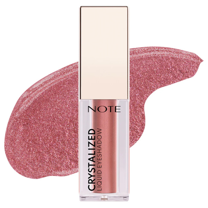 Achetez en ligne Note Eyeshadow Liquid Cristalized – Fard Liquide Effet Brillant.
