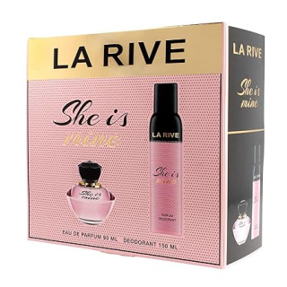 La Rive Coffret SHE’S IS MINE – Parfum féminin séduisant