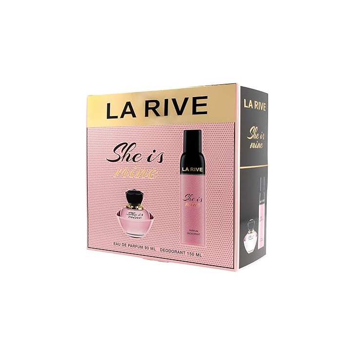 La Rive Coffret SHE’S IS MINE – Parfum féminin séduisant