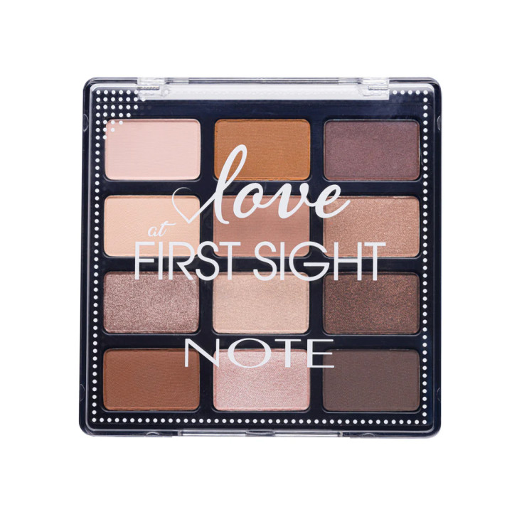 Découvrez NOTE Eyeshadow Palette Love At First Sight 208