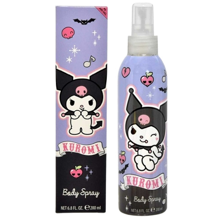 Airval Body Spray Kuromi 200ML – Brume parfumée enfant