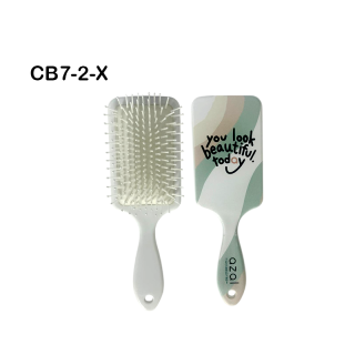 Brosse Cheveux En plastique Carrée PM (CB7-2-X)