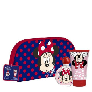 Air-Val Minnie Mouse Coffret EDT 50ml + Trousse + Gel Douche 100ml Enfant