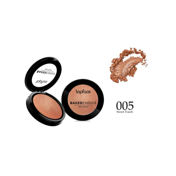 Topface Blush On Baked Choise Blush lumineux et modulable | YOUSARSSIF