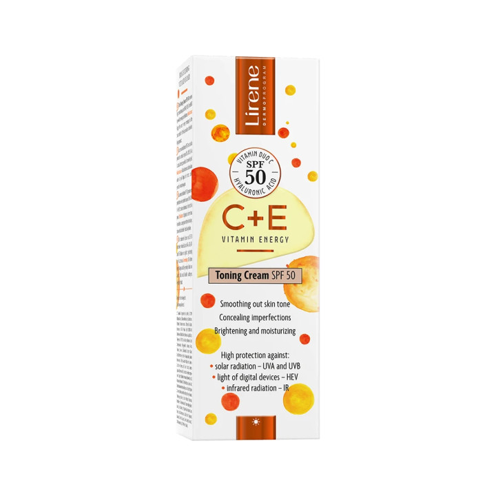 LIRENE Crème Teintée C+E SPF 50 30ML