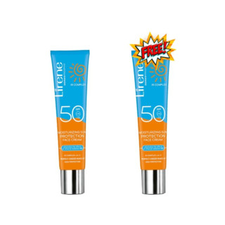 Lirene Écran Solaire Adulte SPF50 (1+1) – Haute Protection UV