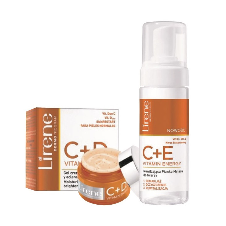 Lirene Pack Mousse Nettoyante + Crème P.SENS – Soin Visage Peaux Sensibles
