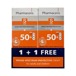 PHARMACERIS Écran Broad Spectrum SPF (1+1 GRATUIT)