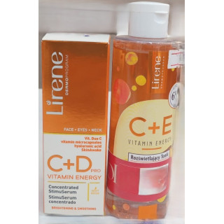 liréne Pack Lotion Tonique(Sérum C+D30ml+Lotion ToniqueC+E 200mL)