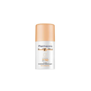 PHARMACERIS Écran Fluid Foundation SPF50+ 01