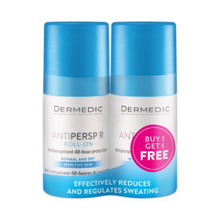 DERMEDIC Roll-On Anti-Perspirant (1+1 GRATUIT)