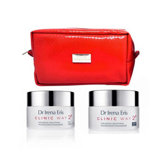 Coffret soin visage Clinic Way jour & nuit+ trousse, anti-âge, hydratation