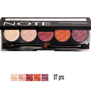 Palette fards à paupières Note Professional multi looks