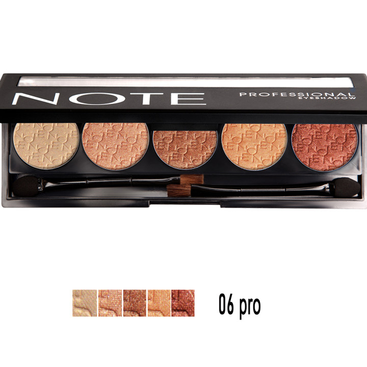 Palette fards à paupières Note Professional multi looks