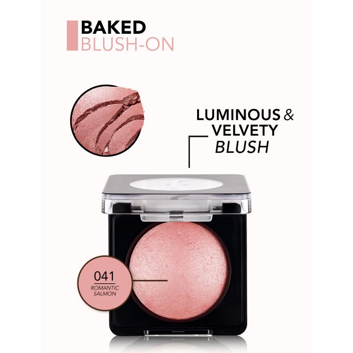 Blush baked Flormar BLUSH-ON effet lumineux satiné