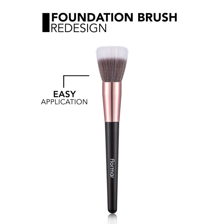 Pinceau fond de teint Flormar application uniforme visage