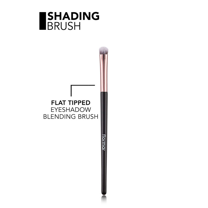 Pinceau shading Flormar application fards yeux précise