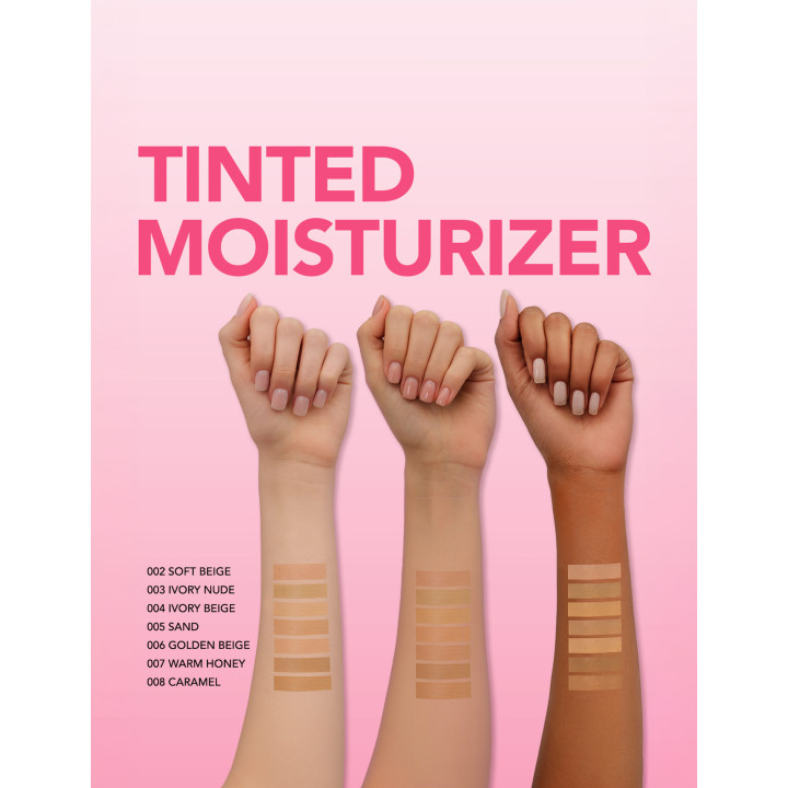 Flormar Tinted Moisturizer SPF50  protection solaire teintée