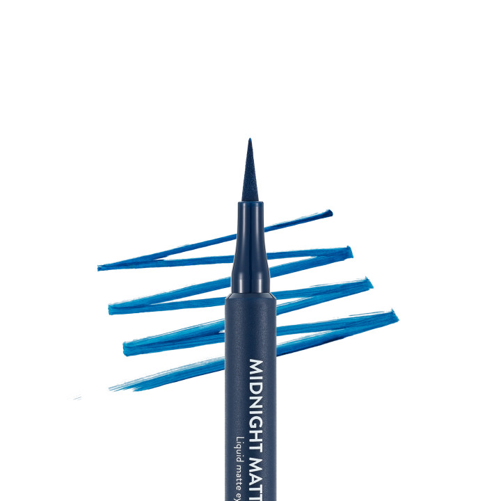 Eyeliner feutre Flormar Midnight Blue mat longue tenue