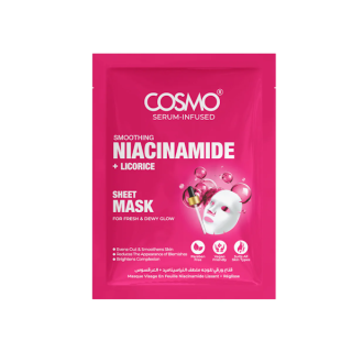 COSMO Sheet Mask Licorice et Niacinamide