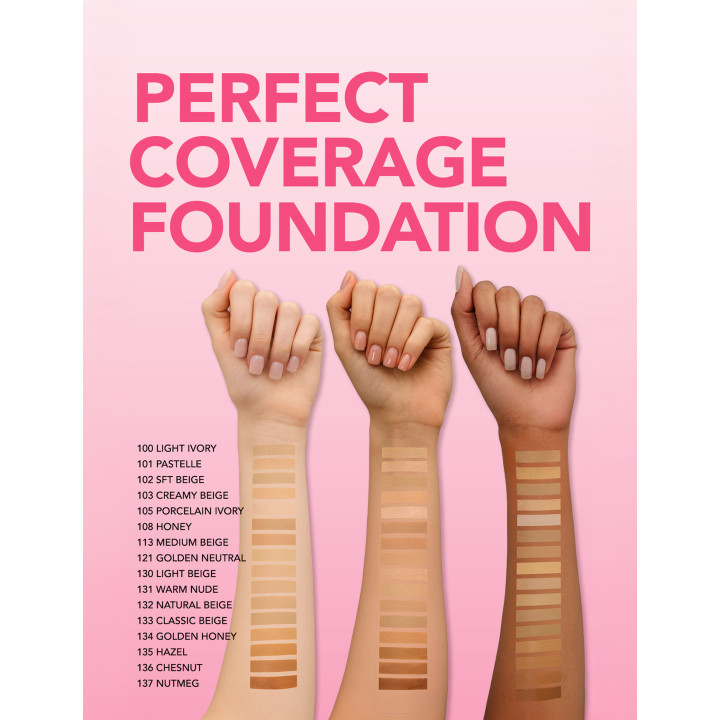Fond de teint Flormar Perfect Coverage haute couvrance
