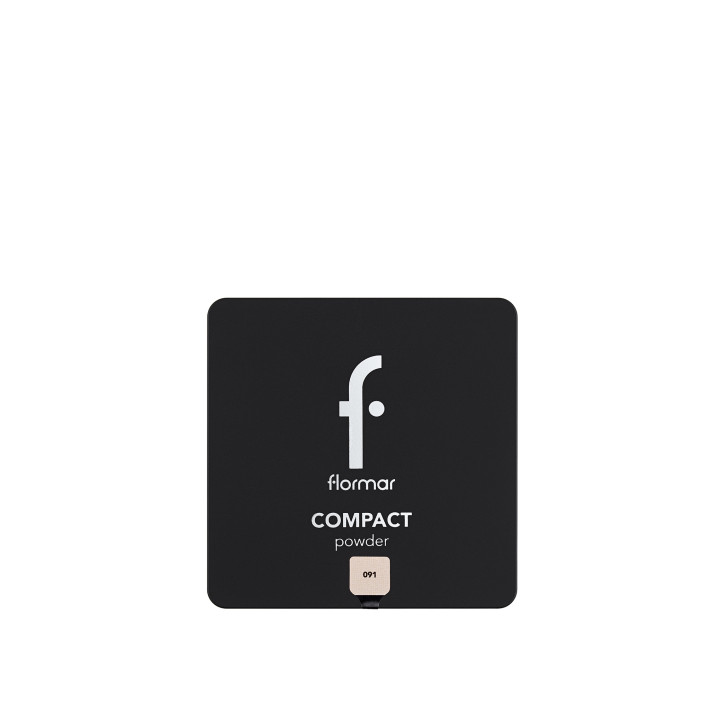 Fond de teint poudre compacte Flormar matifiant naturel