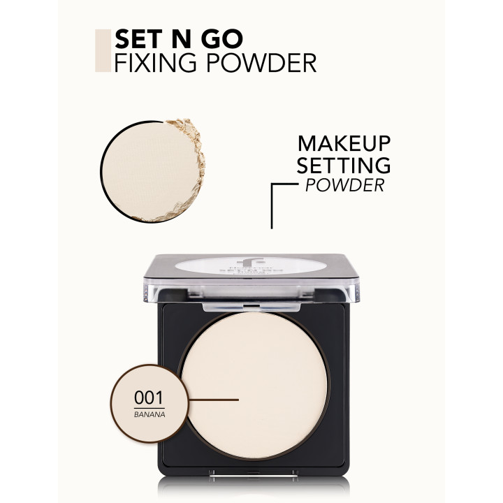 Flormar  Fixing Powder SET'N GO BANANA