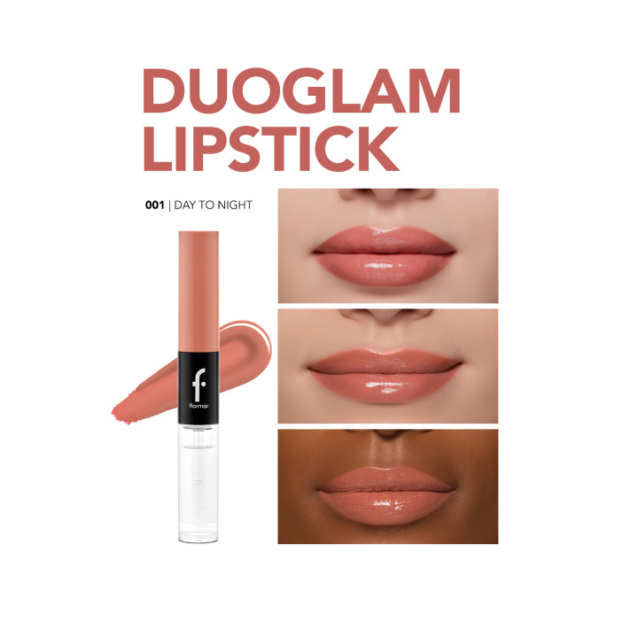 Flormar Lipgloss Duo Glam effet brillant et glamour