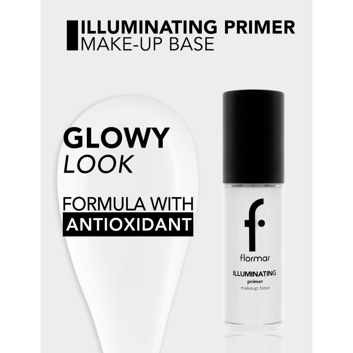 Flormar Primer Illuminating base maquillage glow.