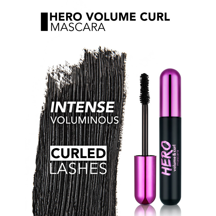 FLORMAR MASCARA HERO VOLUME AND CURL