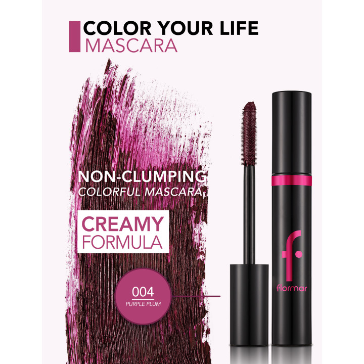 Mascara Flormar Color Your Life Khaki vert tendance
