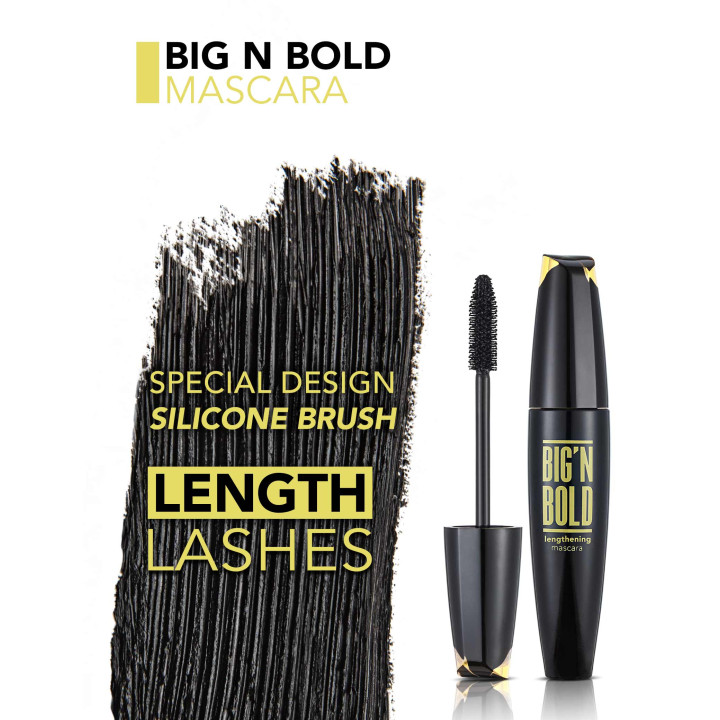 Flormar Big’N Bold mascara volume longueur waterproof
