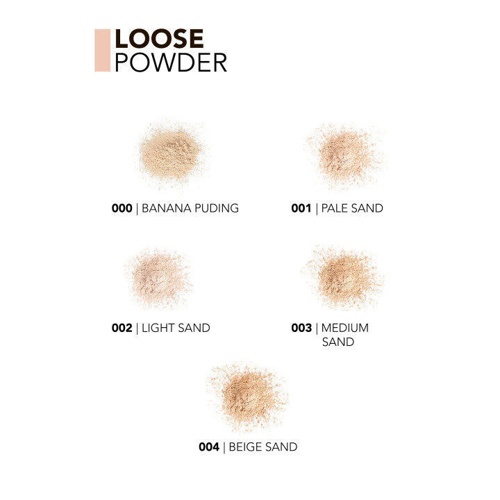 Flormar Loose Powder poudre fixatrice matifiante