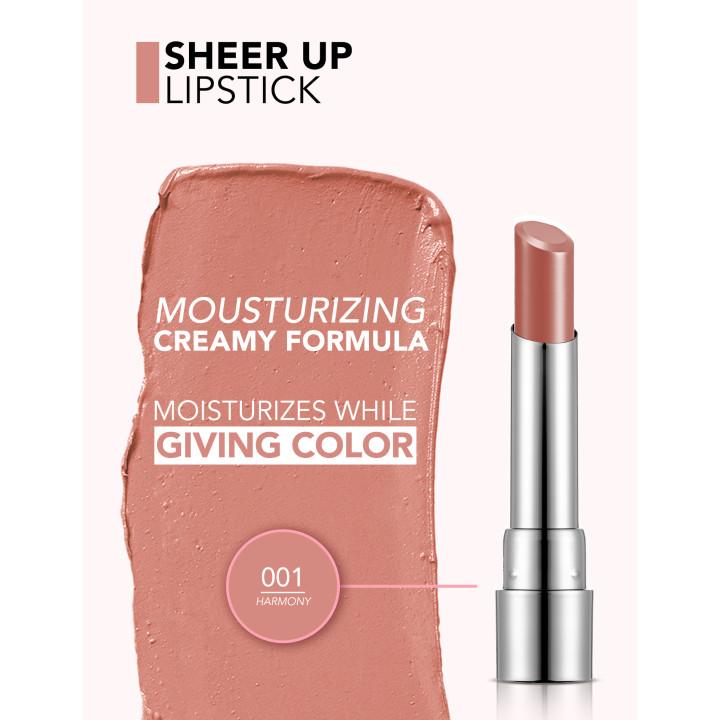 Flormar Lipstick Sheer Up – Rouge à Lèvres Lumineux