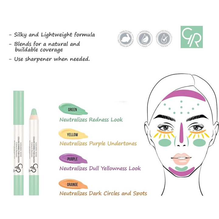 Golden Rose crayon correcteur couleur concealer