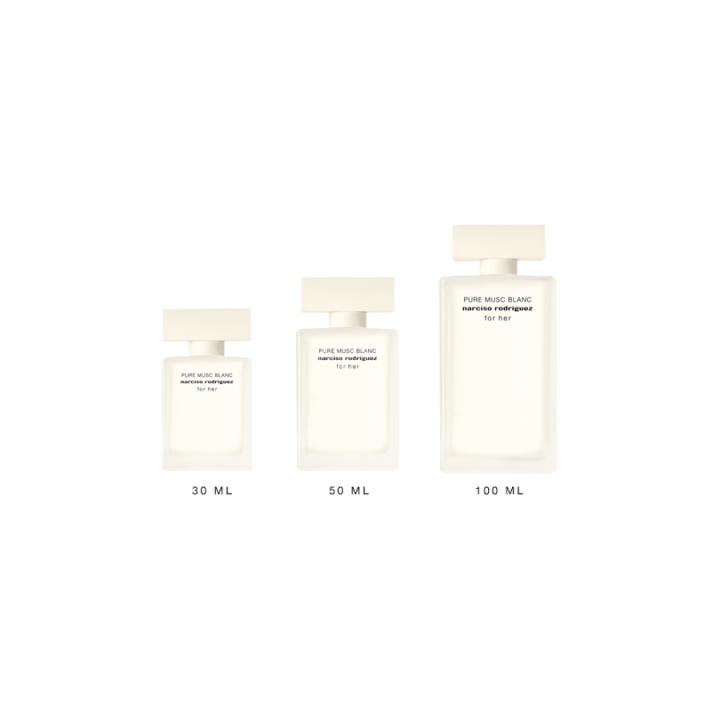 Eau de Parfum femme Narciso Rodriguez Pure Musc Blanc 100ML musc élégant