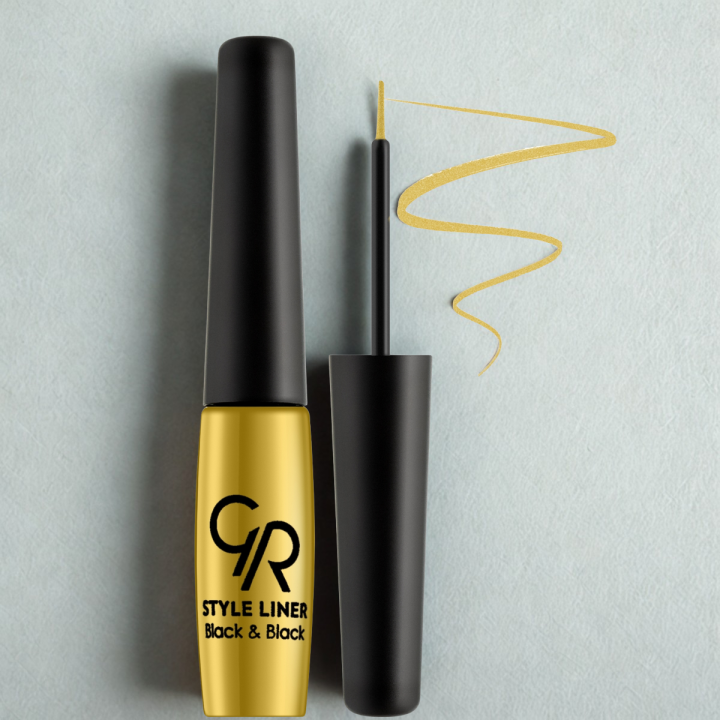 Golden rose Eyeliner Liquid Métallic STYLE LINER 02