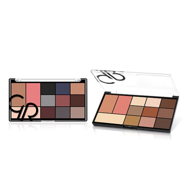 Golden Rose palette yeux Warm Nude City Style.