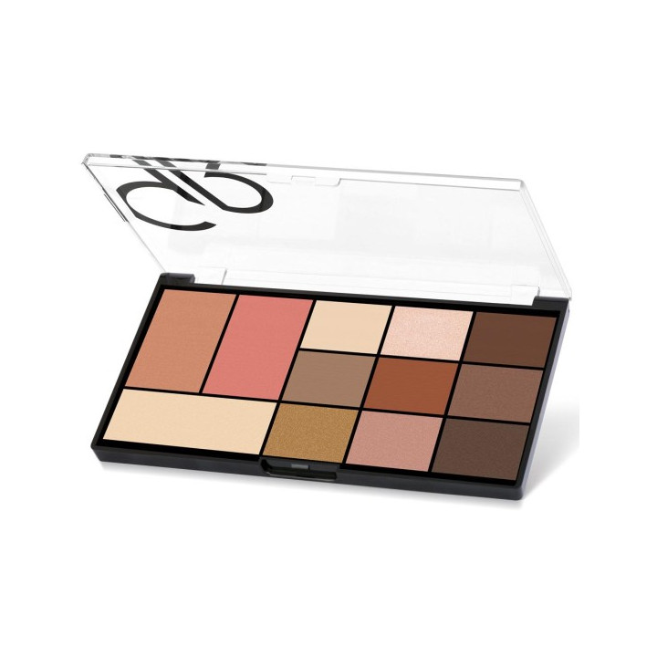 Golden Rose palette yeux Warm Nude City Style.