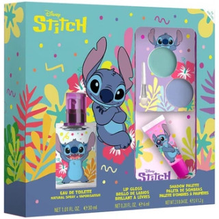 AIRVAL Coffret Stitch EDT 30ML + Lipgloss + Eye Shadow