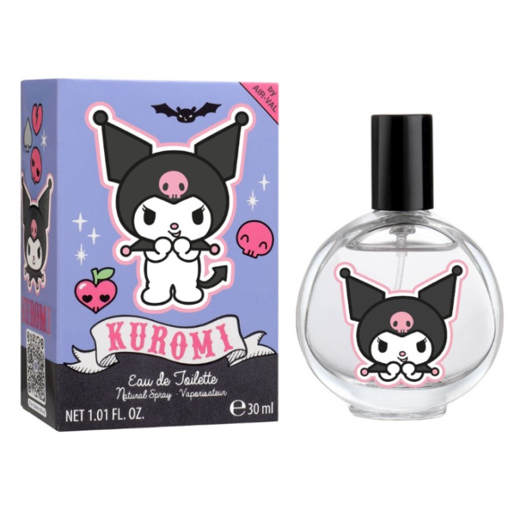 Eau de Toilette Kuromi 30ML, parfum, enfant, doux, cadeau | AIRVAL