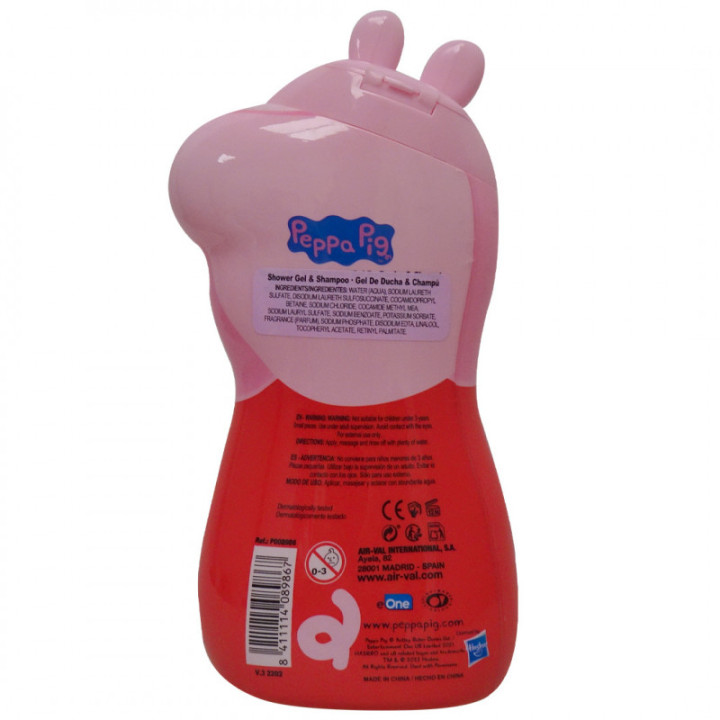 AIRVAL Peppa Pig Gel & Shampoo 400ML
