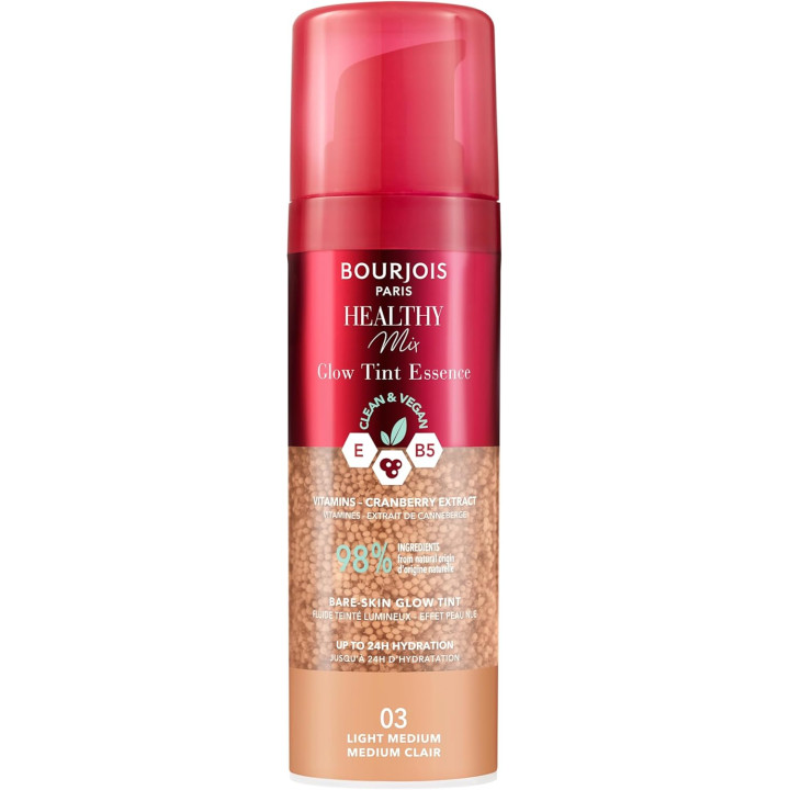 BOURJOIS FDT Liquid Healthy Mix Glow Tint Essence 003