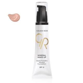 Golden Rose fond de teint liquide effet poudre.